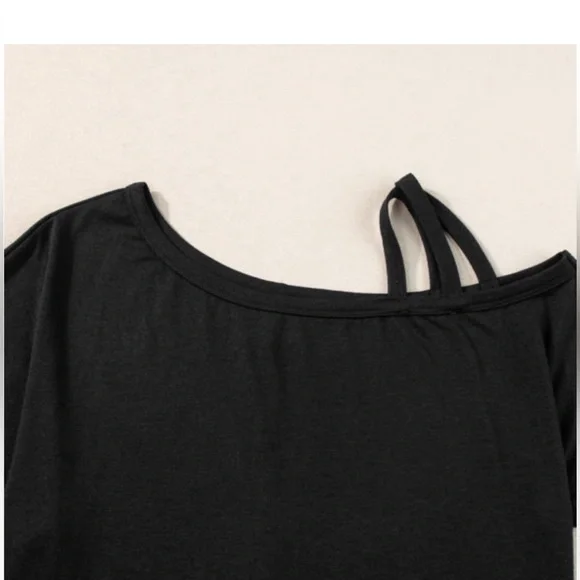 Off Shoulder Loose Fit Dress - Picture 4 of 6